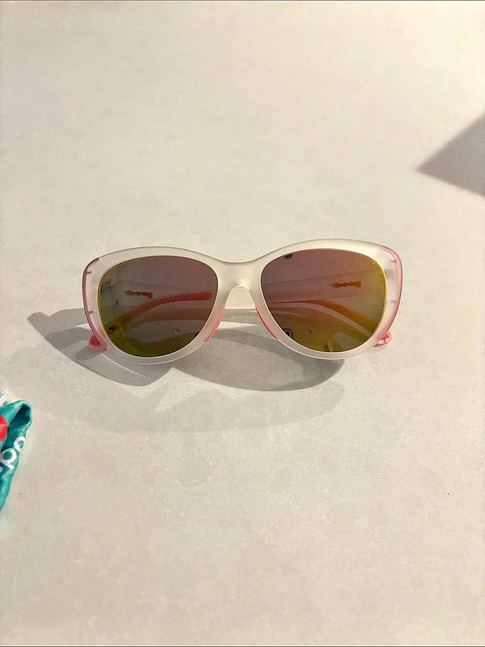 Goodr Pink & Clear Sunglasses